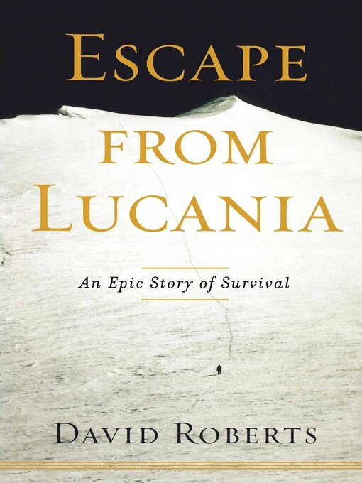 Title details for Escape from Lucania by David Roberts - Wait list